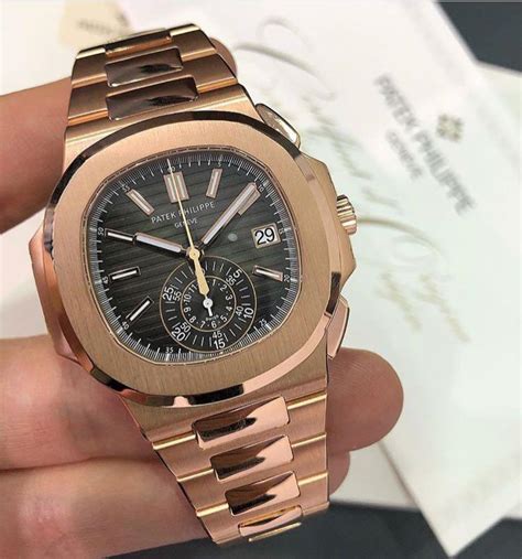 patek philippe rose gold nautilus 5980 1r 001